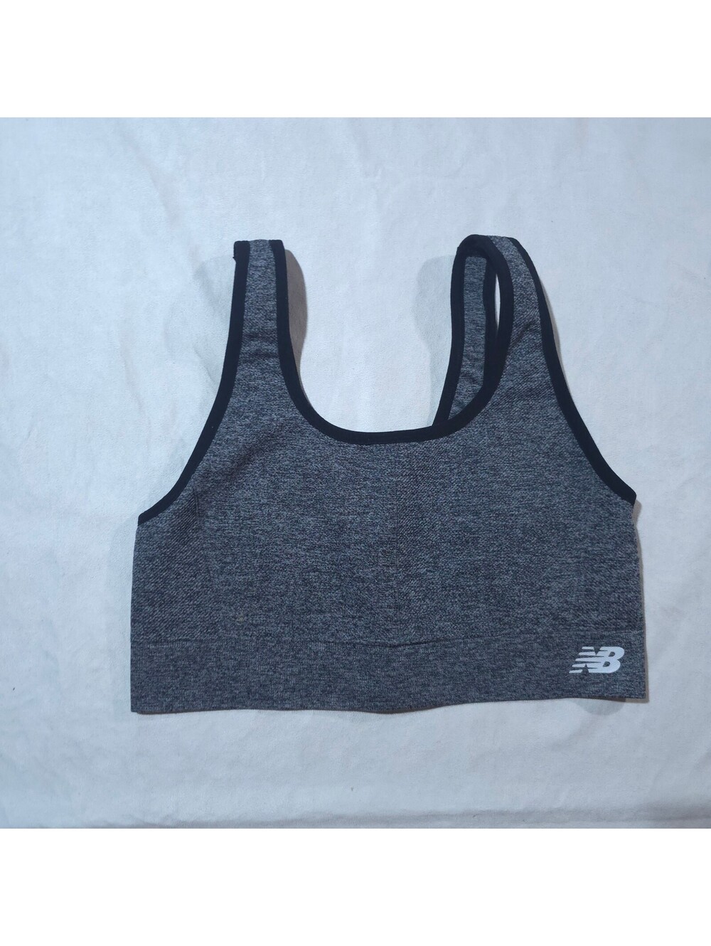 New Balance Gray Athletic Sports Bra XL